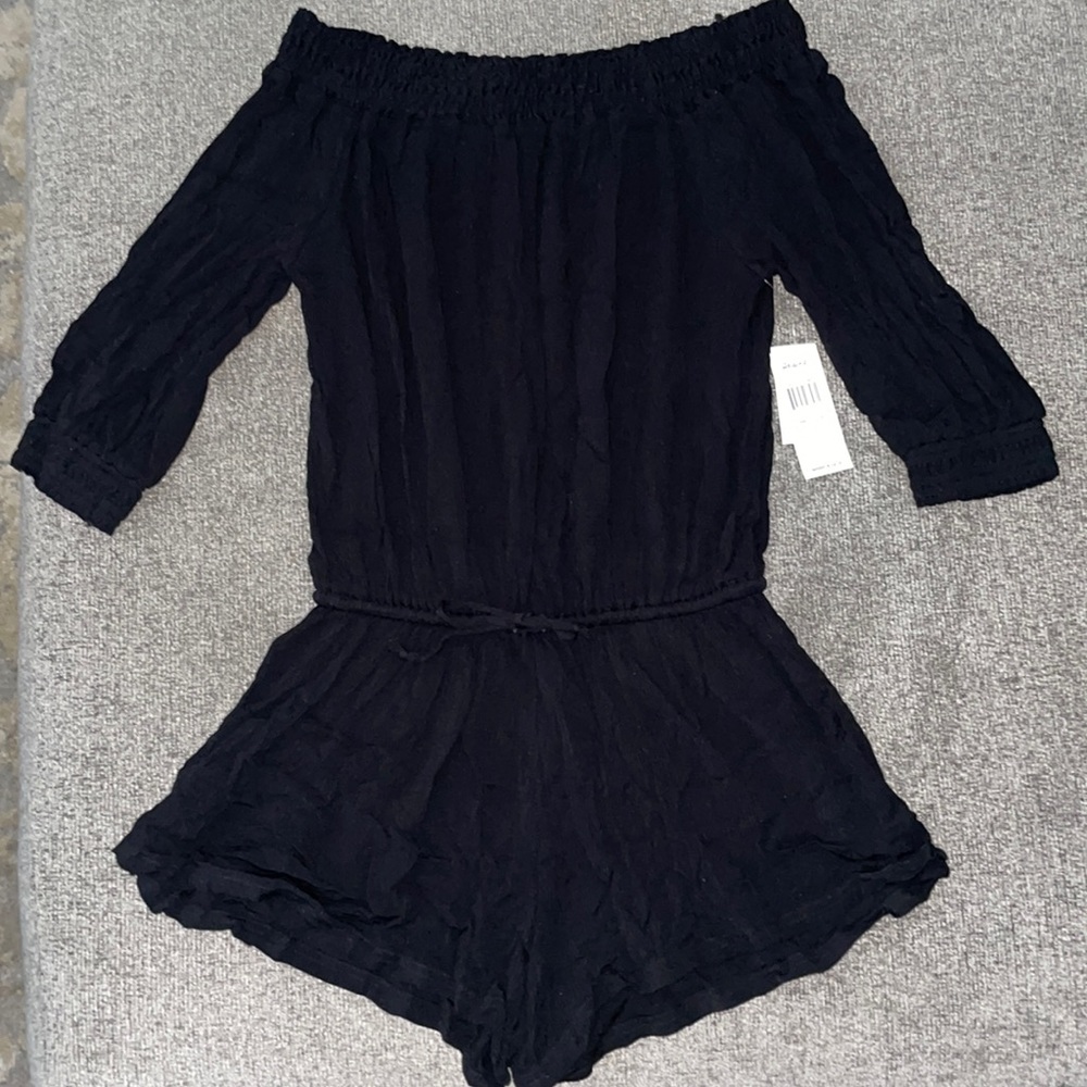Women’s romper-bathing suit coverup